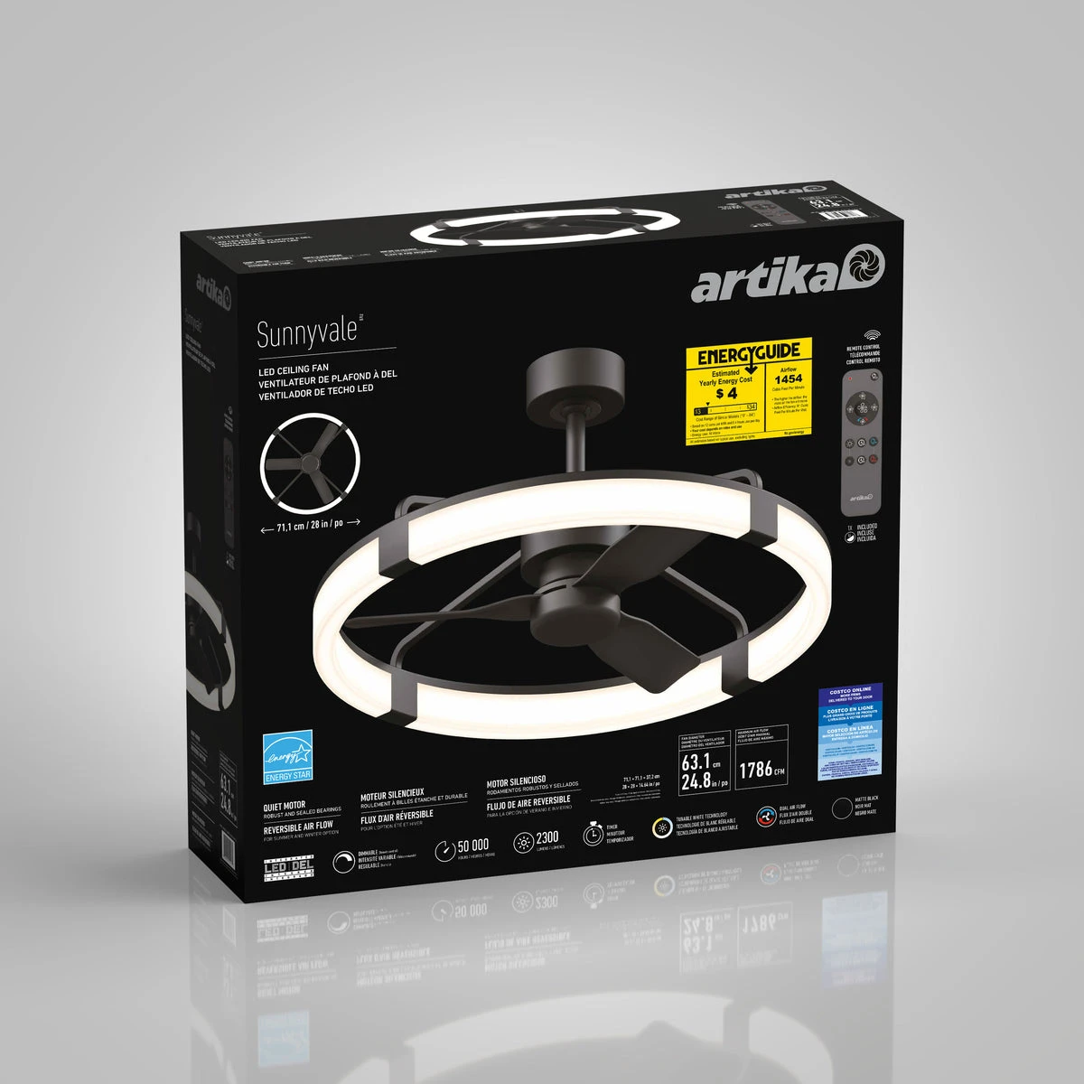 Artika Sunnyvale LED Ceiling Fan