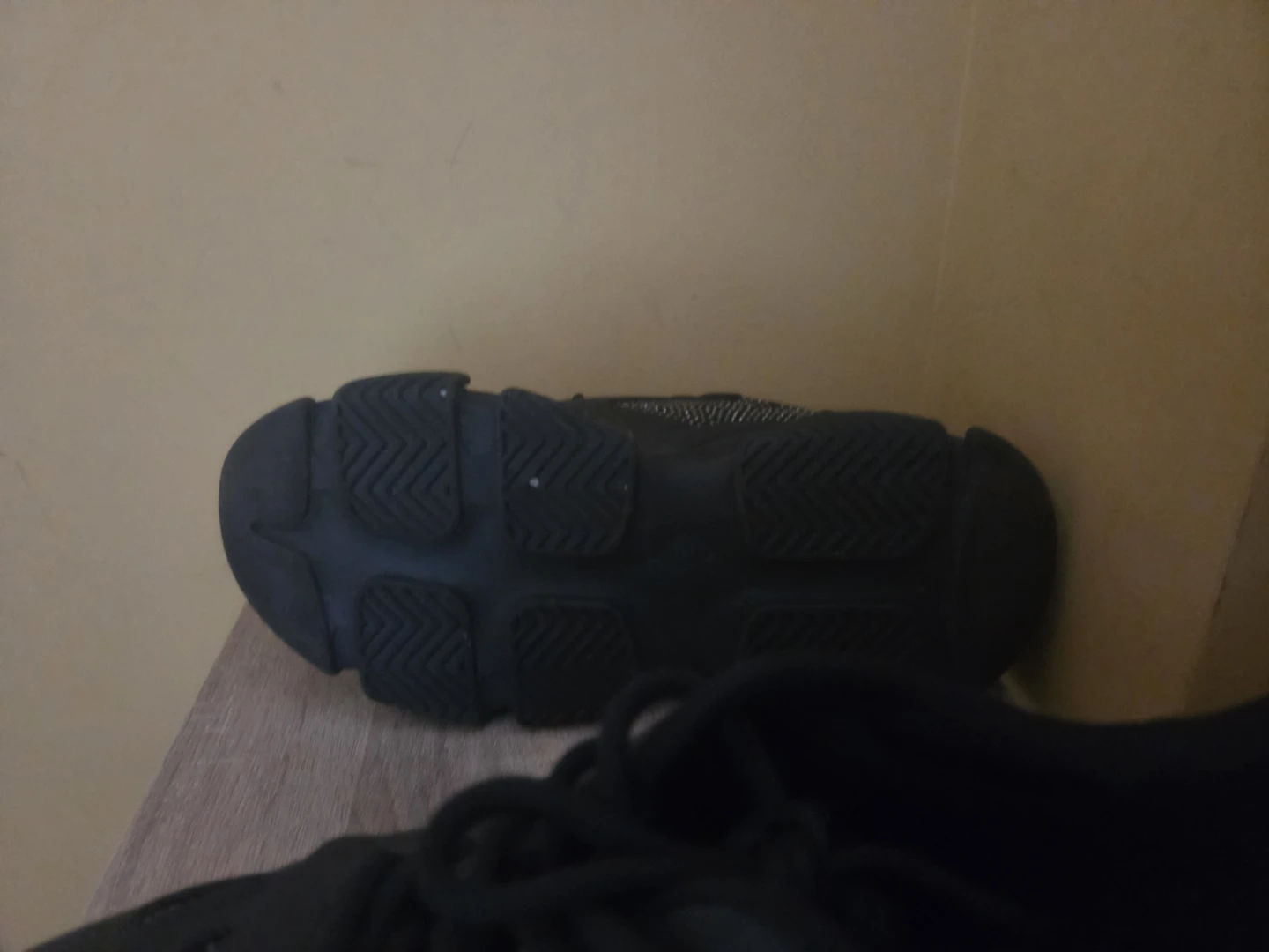 Black Steve madden sneakers
