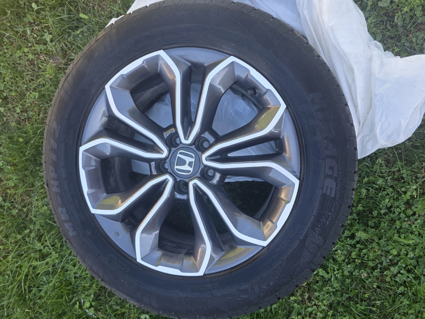 Honda rims and tires