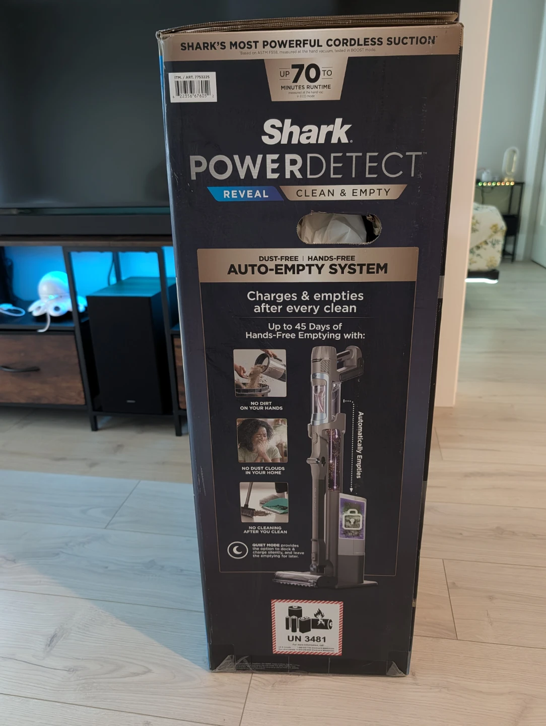 Shark PowerDetect Cordless Vacuum Cleaner - photo 2