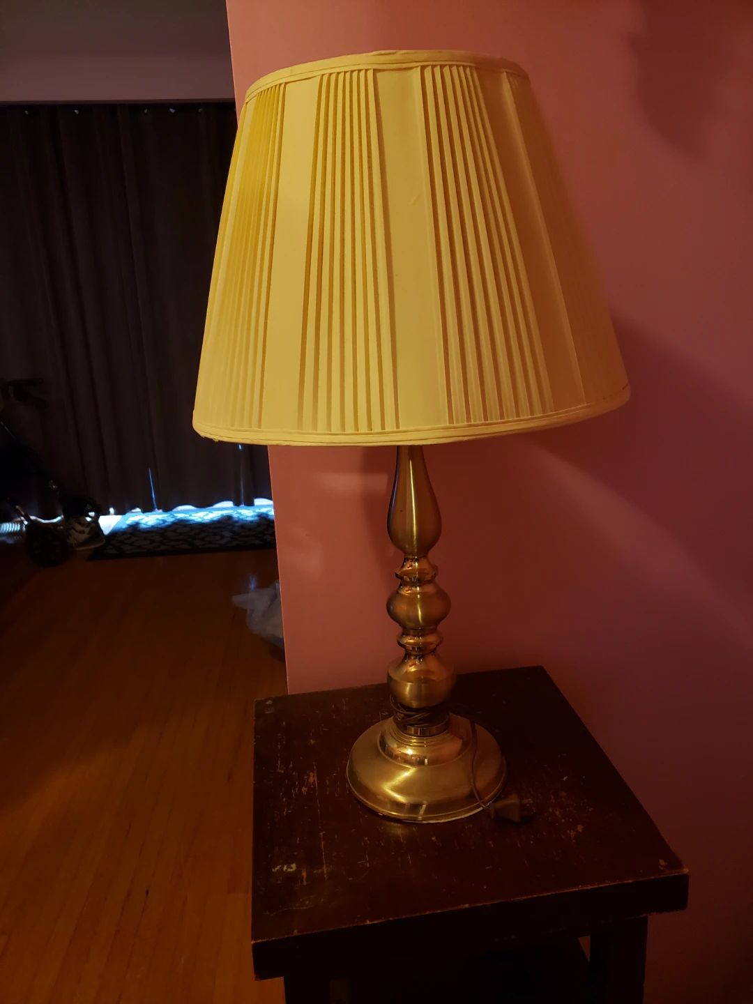 Vintage Brass Table Lamp