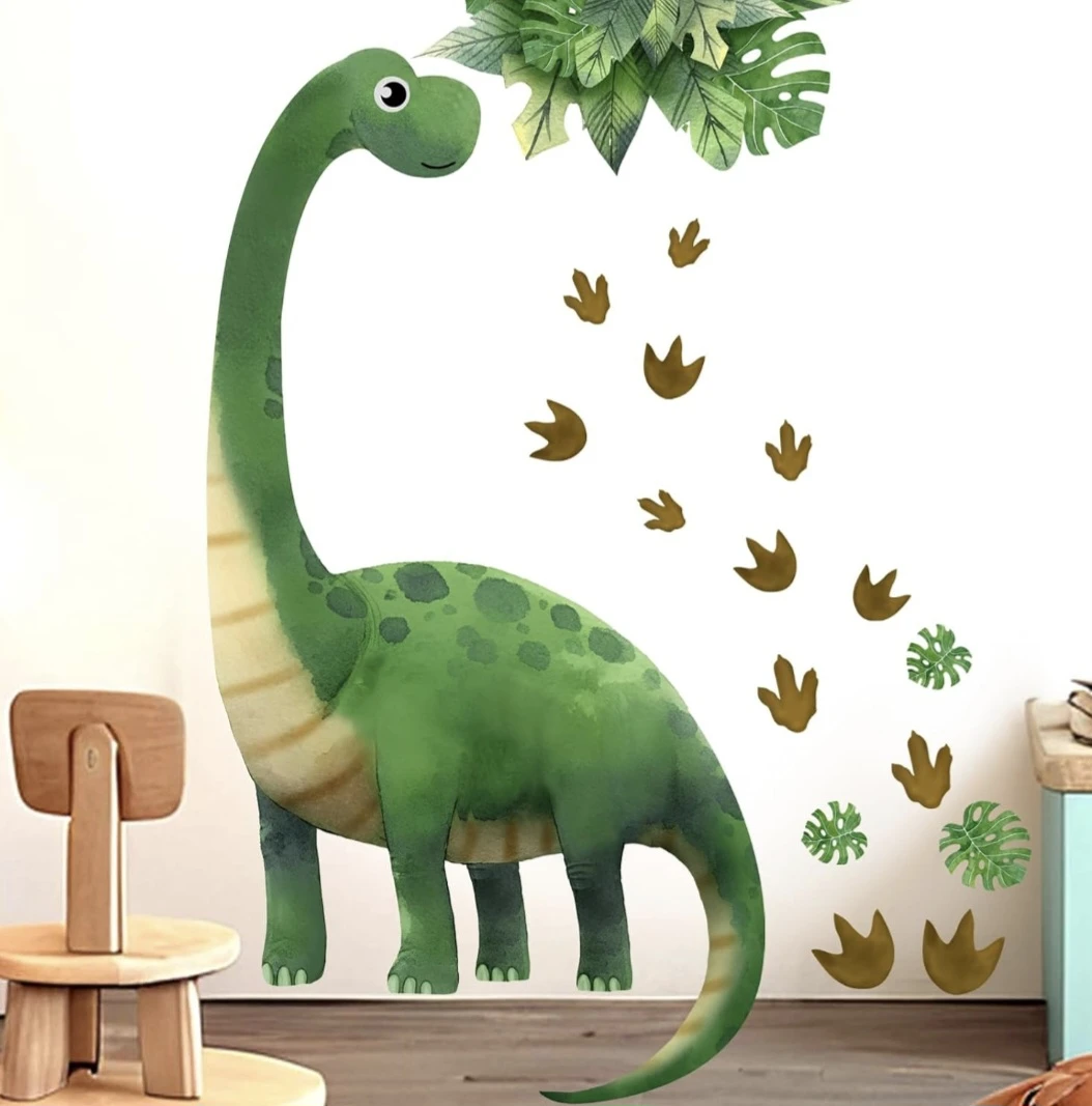 Large Dinosaur Wall Decal Sticker Set