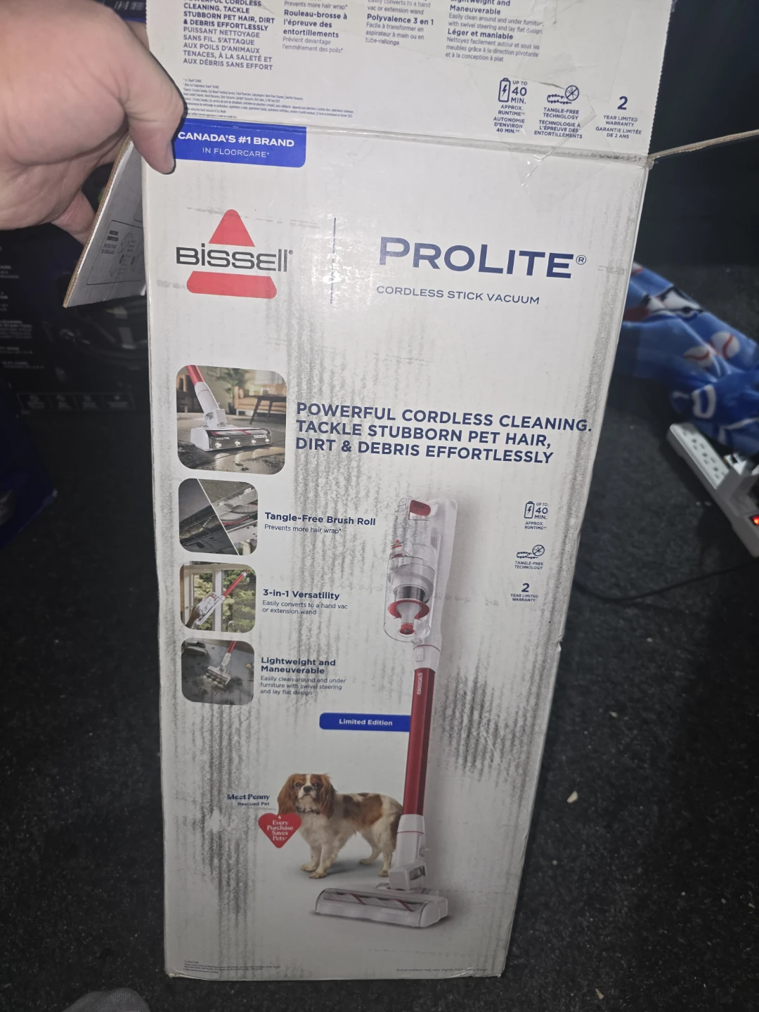 Bissell ProLite Cordless Stick Vacuum 4194N - photo 4