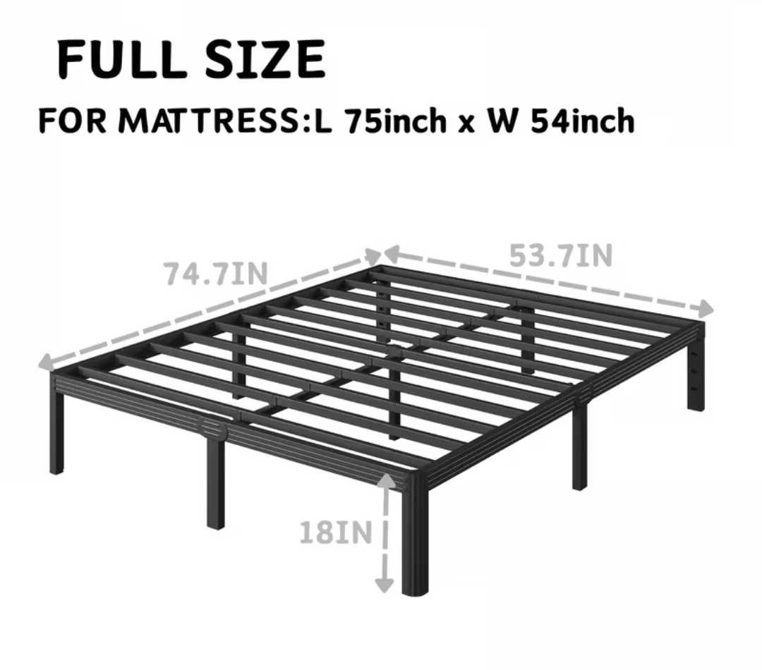 Full Size Metal Bed Frame
