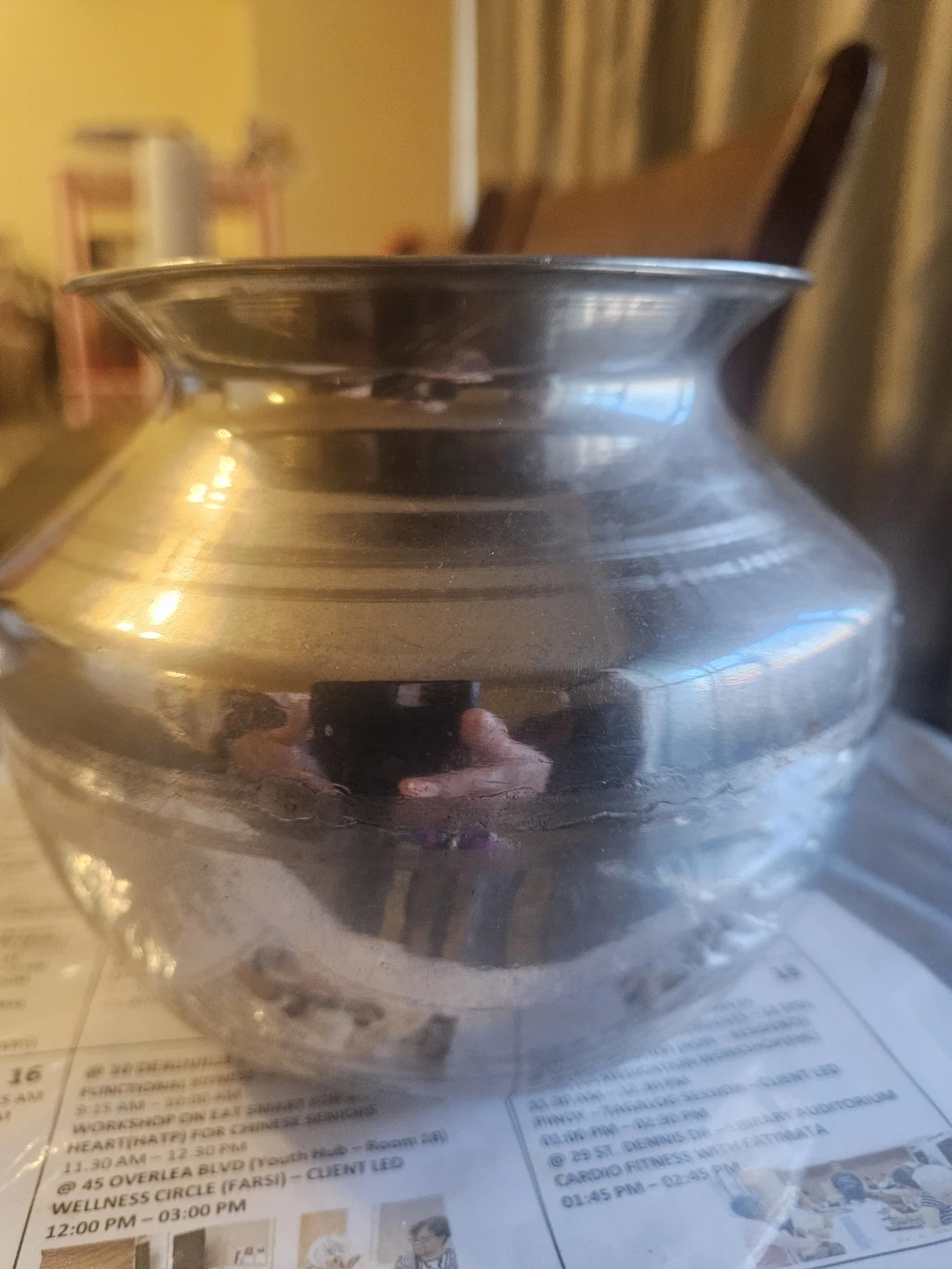 Stainless steel traditional pot