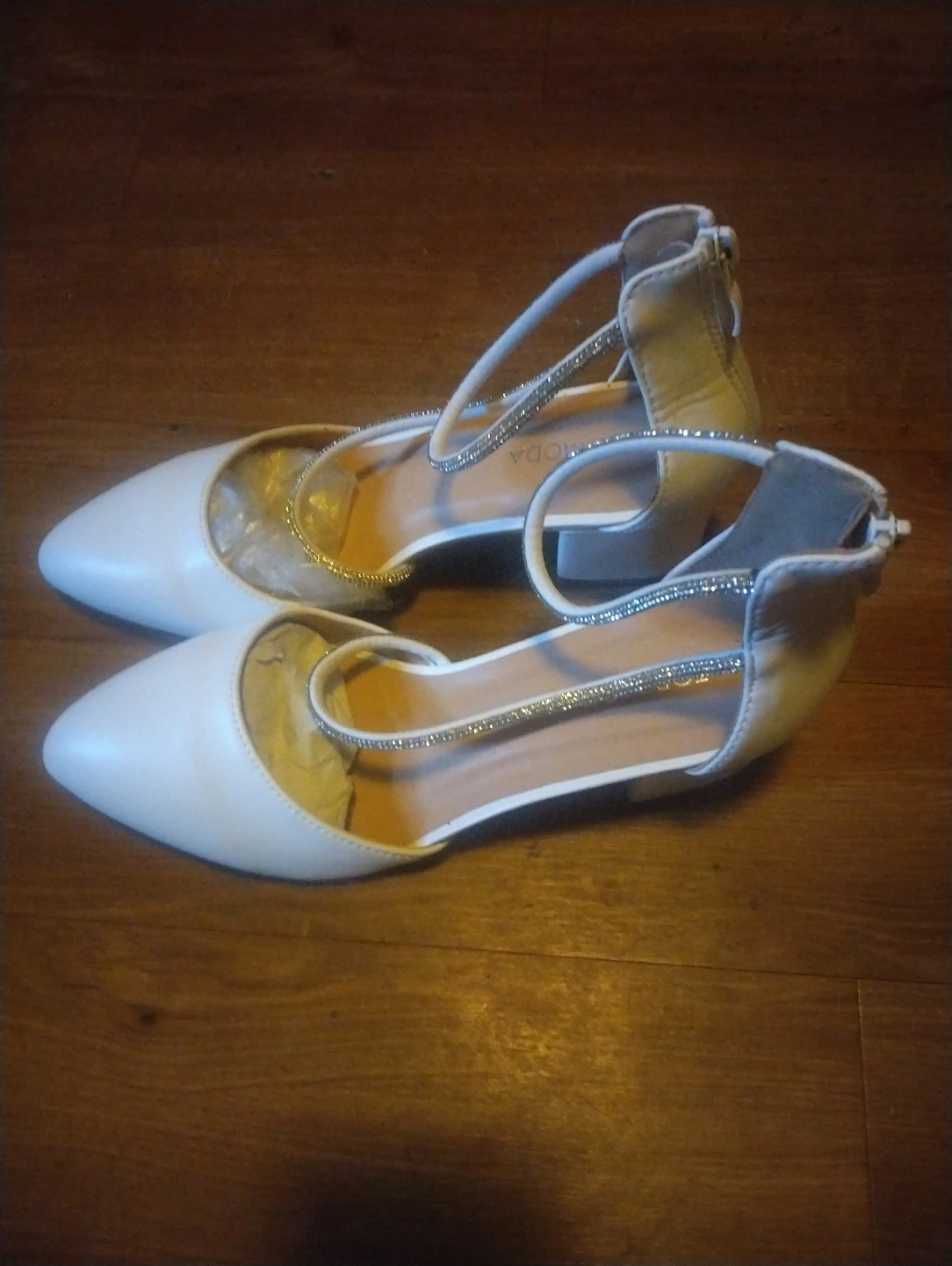 Top Moda White Block Heel Sandals - photo 2