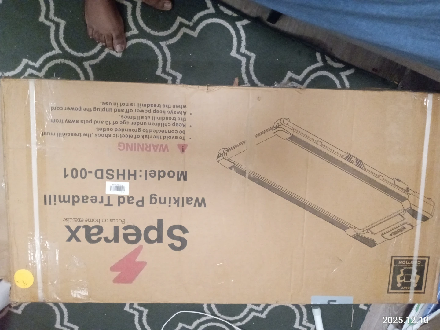 Spearax Walking Pad Treadmill HHSD-001 - photo 5