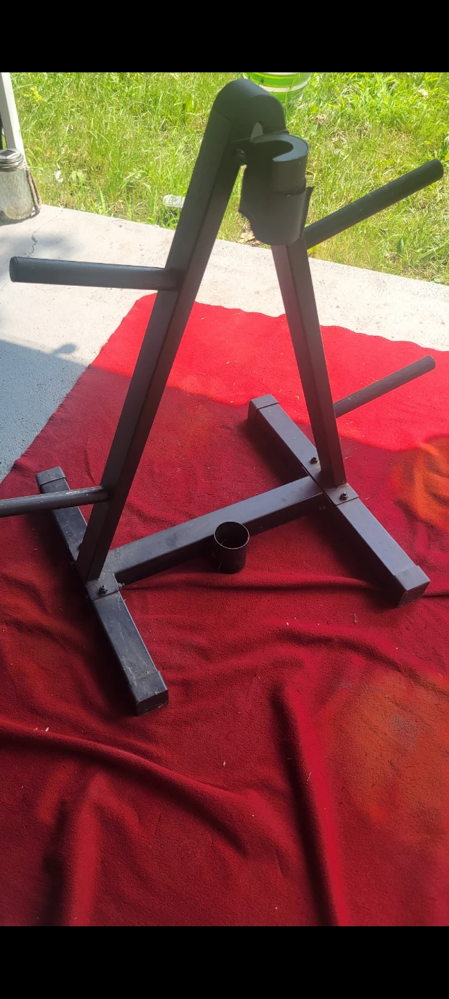 1" HOLE  PLATE TREE 4 HORNS 1 BAR HOLDER