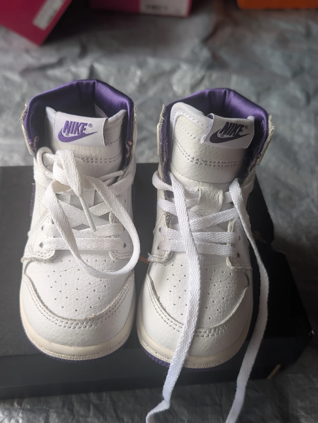 Nike Air Jordan 1 Toddler Shoes - 8C - photo 3