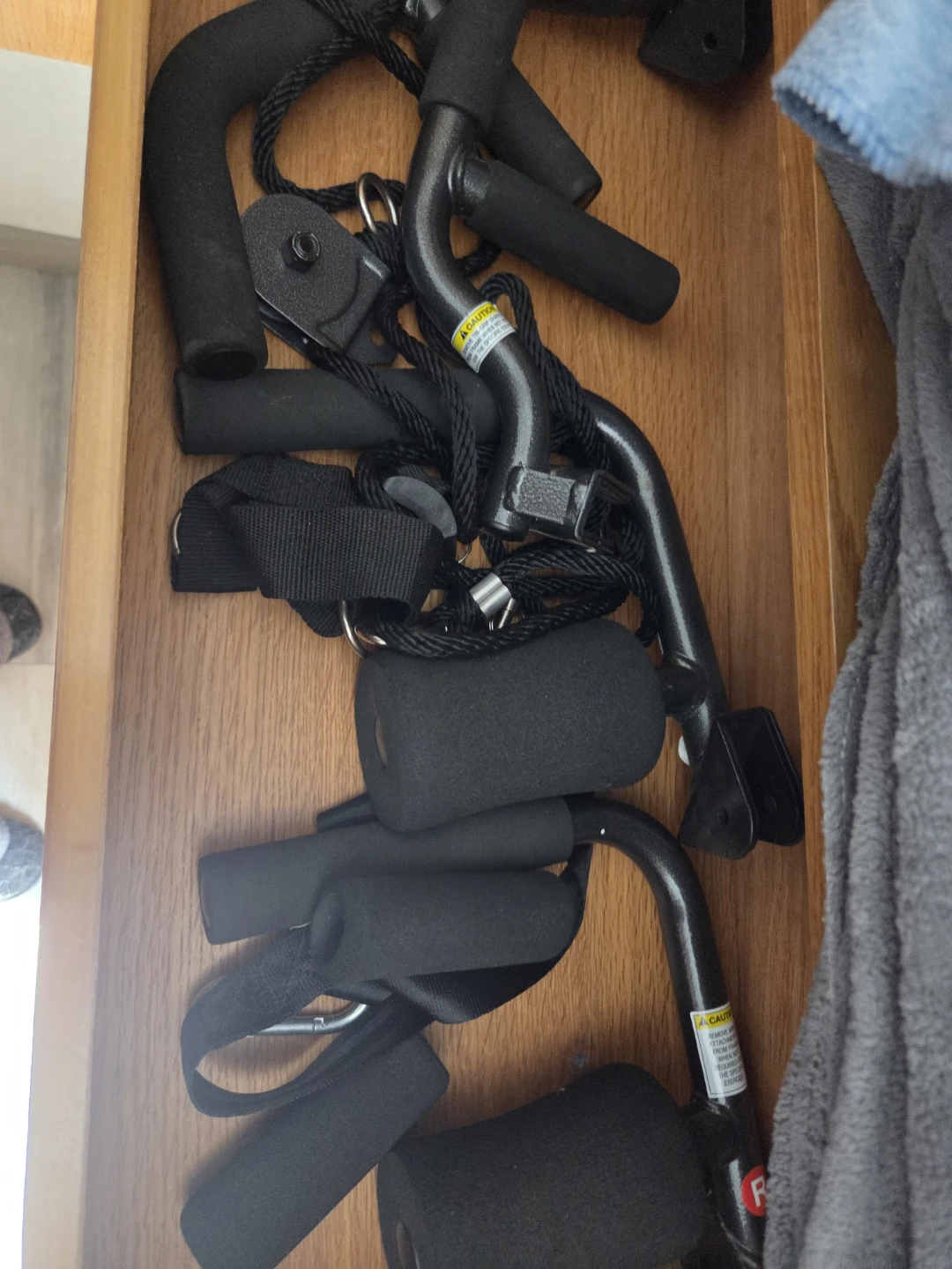 Total Gym XLS with various attachments