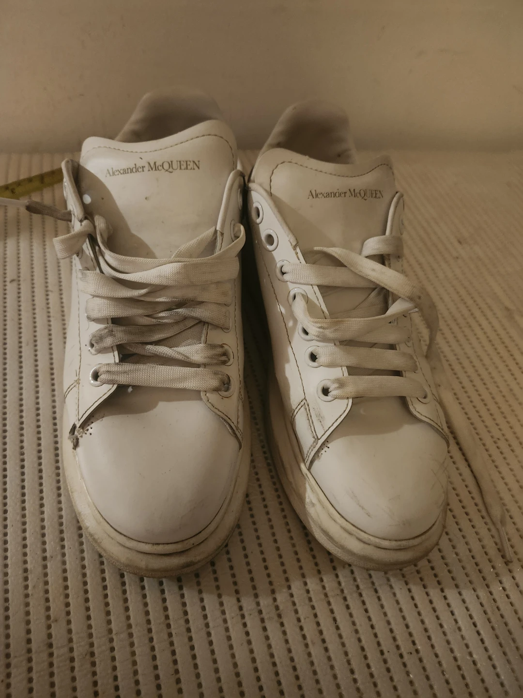 Alexander McQueen White Sneakers Size 43