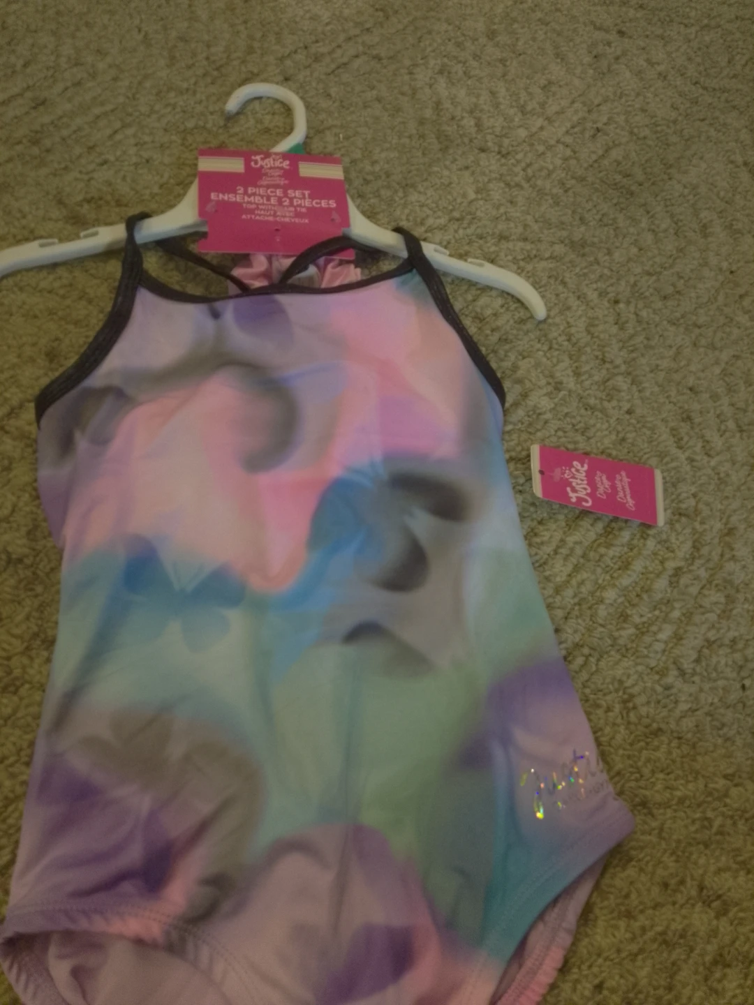 Justice Strappy Bodysuit Set - photo 3