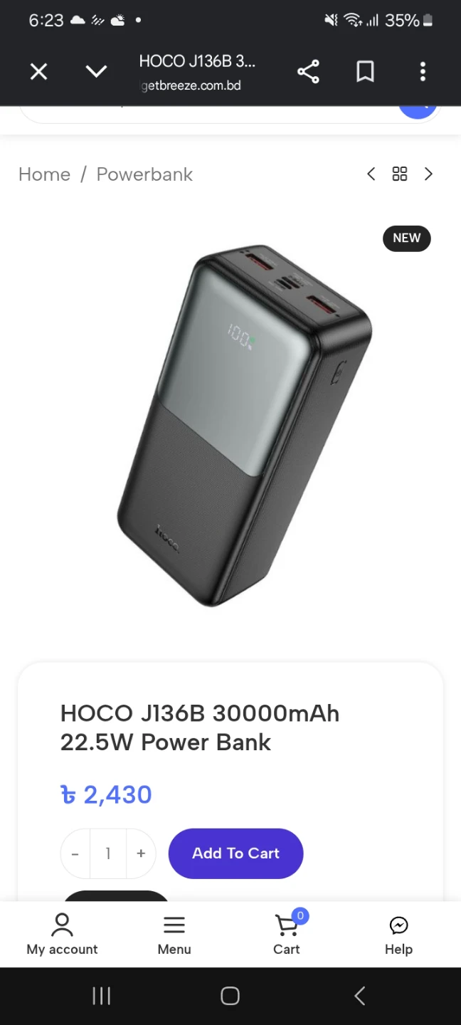 Powerbank for sale