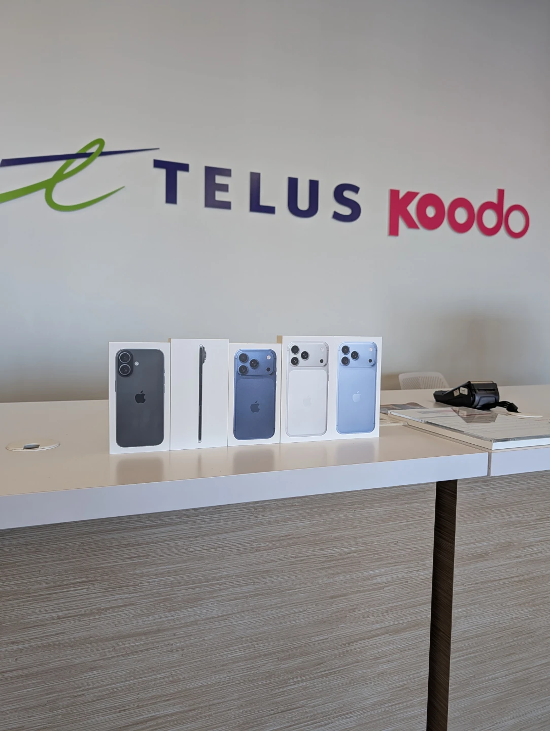 Telus Koodo iPhone 17 series and 18 series offers