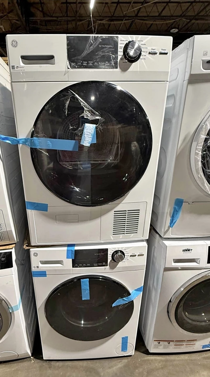 GE 24in Stackable Washer and Dryer Set