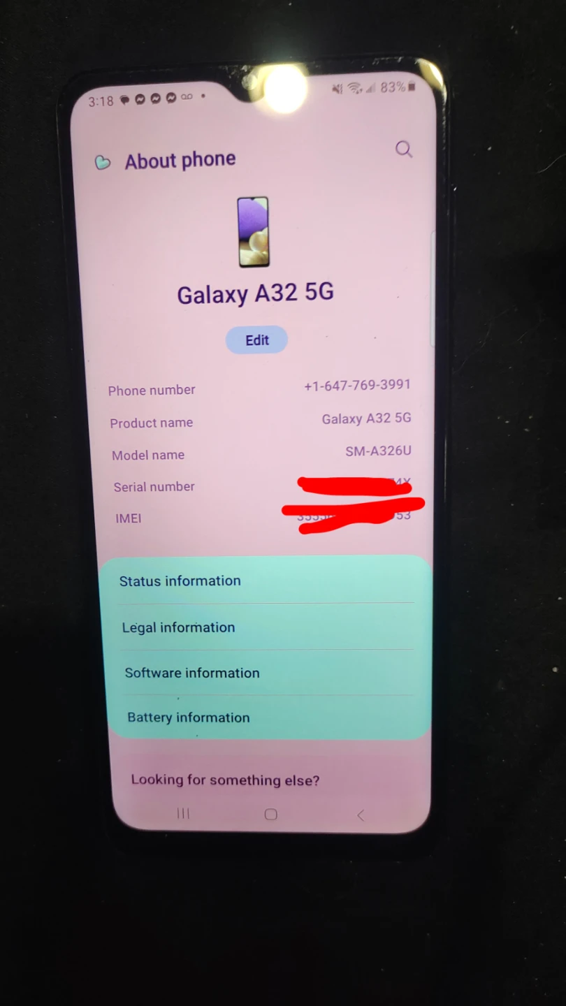 Samsung Galaxy A32 5G 64GB Black