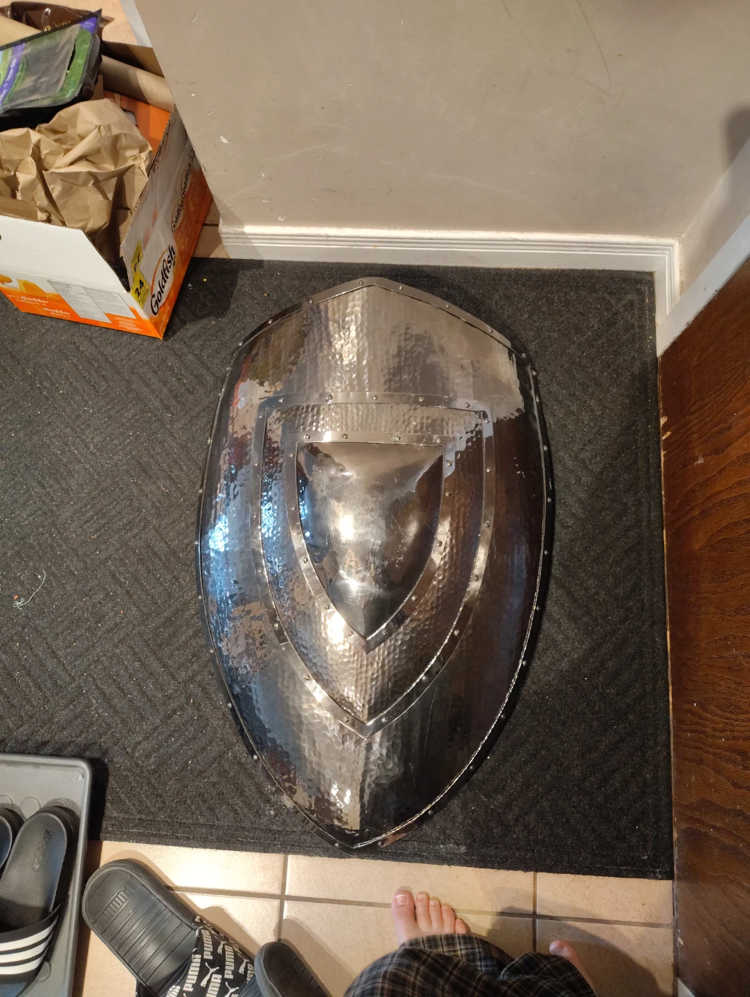 Medieval Style Metal Shield