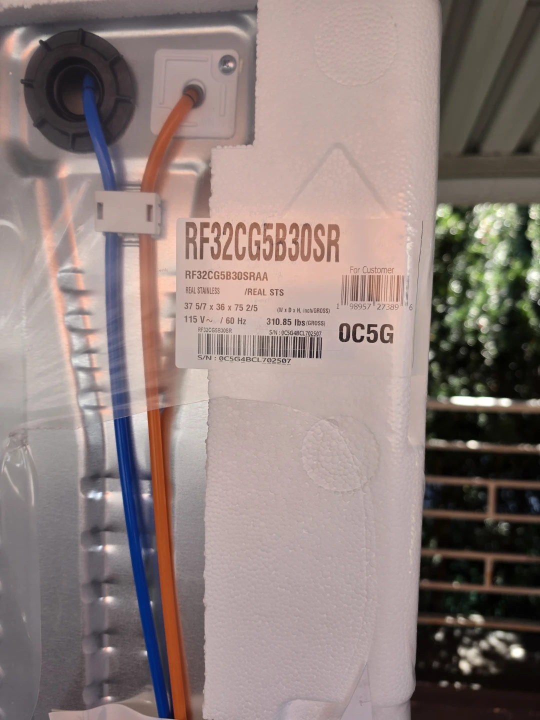 Samsung 3-Door French Door Refrigerator RF32CG5B30SR - photo 2