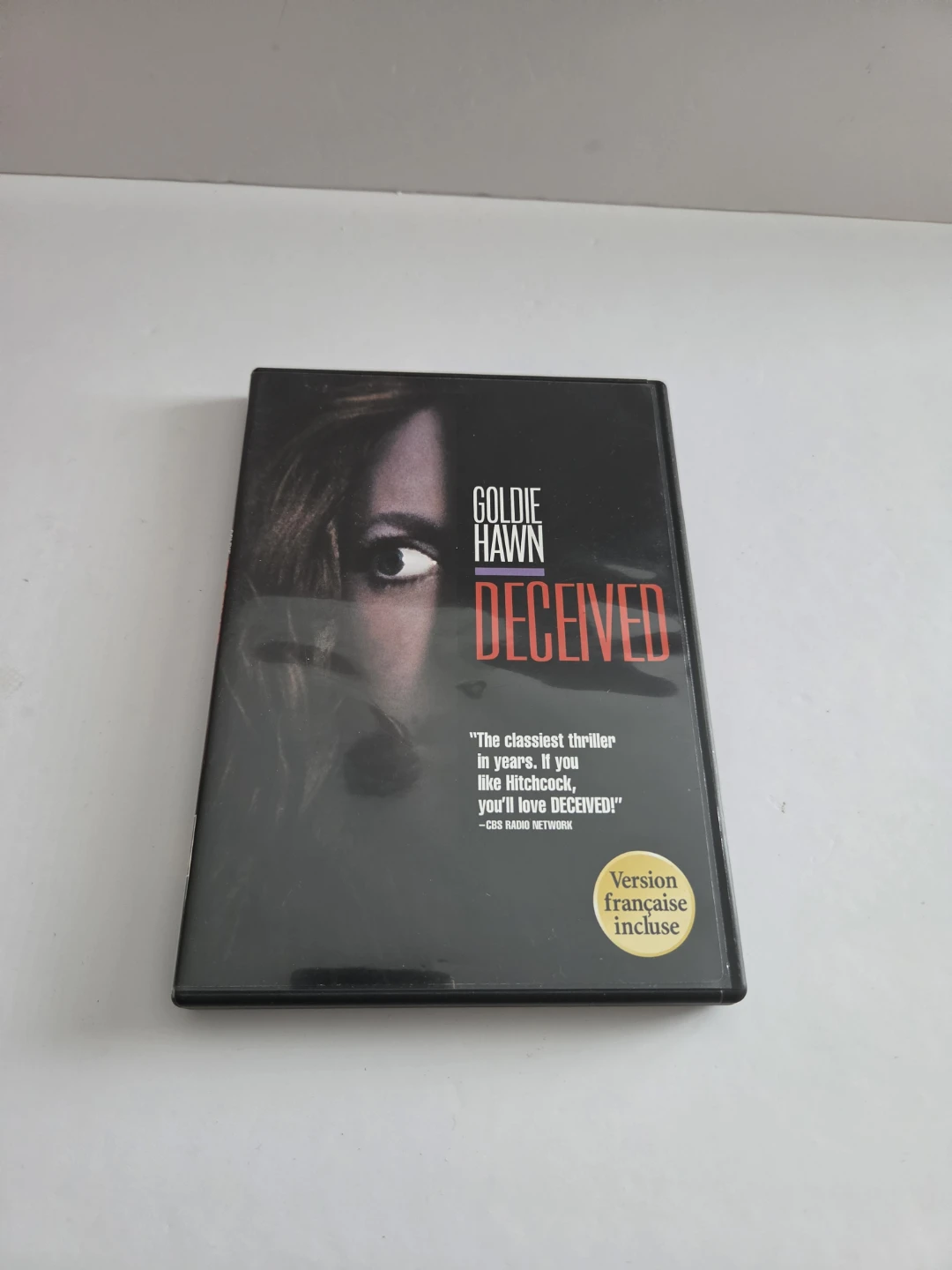 Deceived DVD starring Goldie Hawn