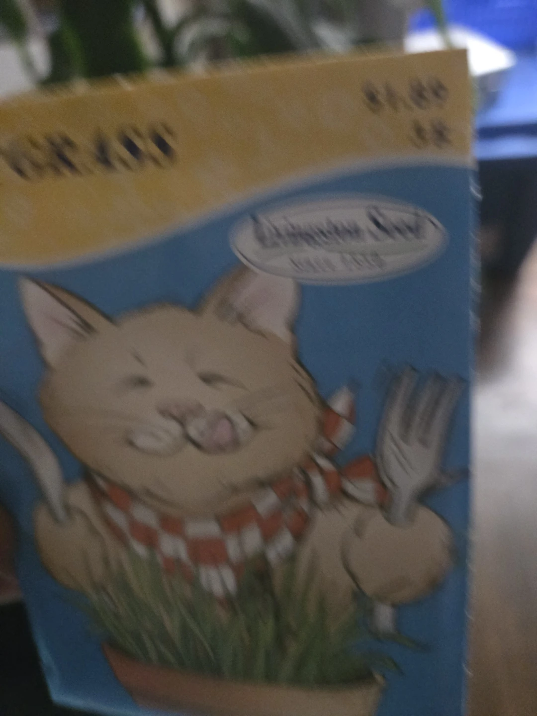 Cat Care Bundle: Feeder, Toys, Brush, and Grass Seeds - photo 2