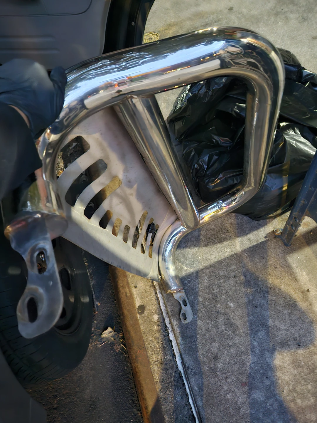 Chrome Bull Bar - photo 2