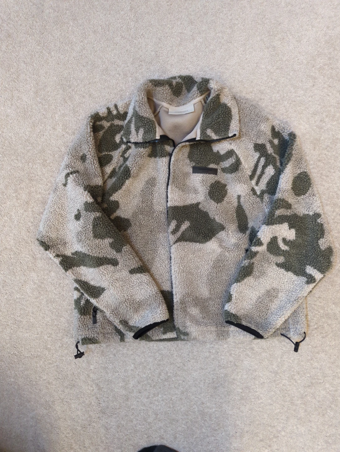Essentials Fear of God Camo Sherpa Fleece