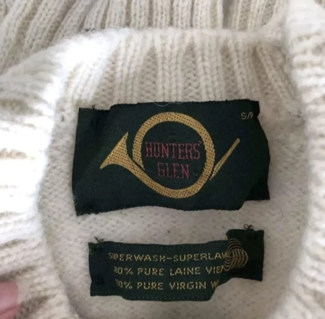 100% Wool Vintage Sweater - photo 3