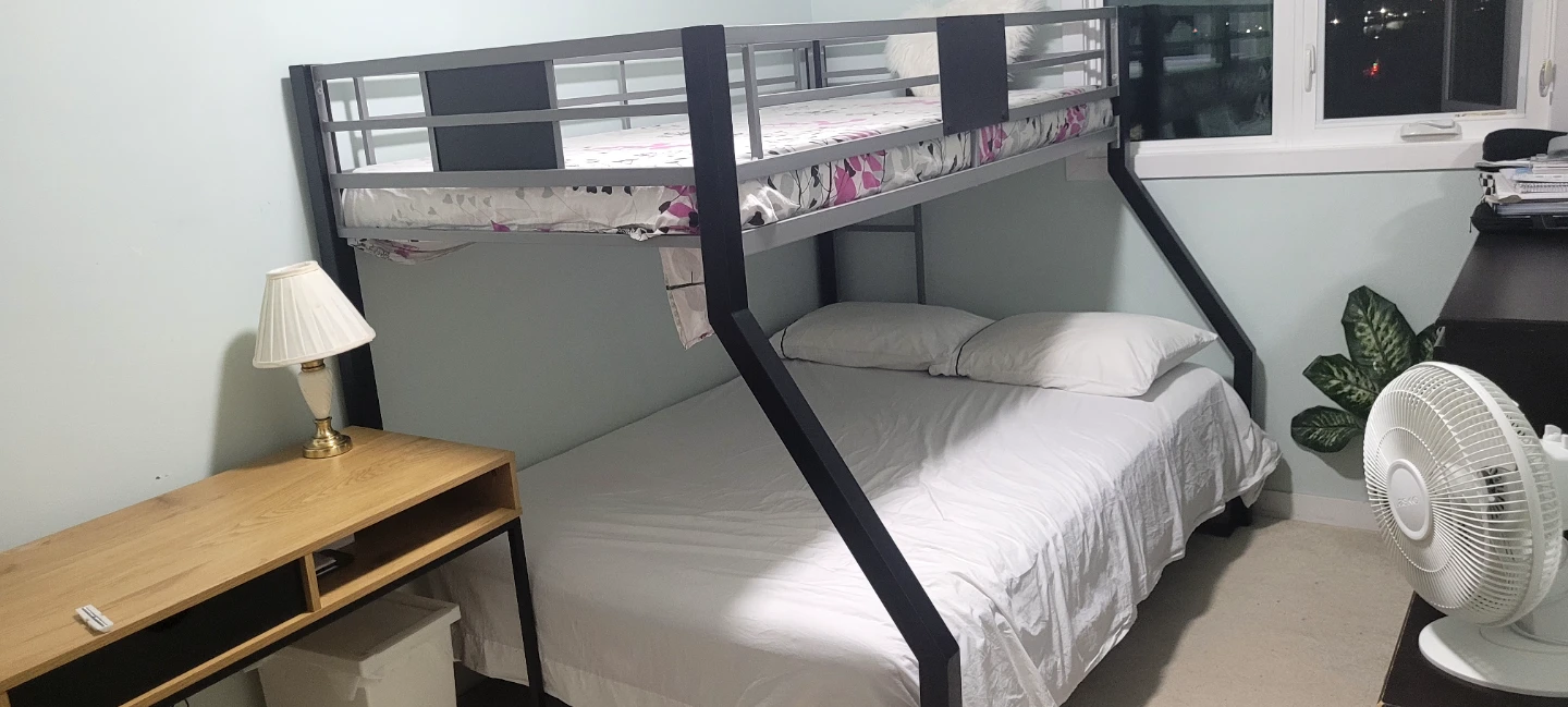 Metal Twin over Full Bunk Bed - photo 2