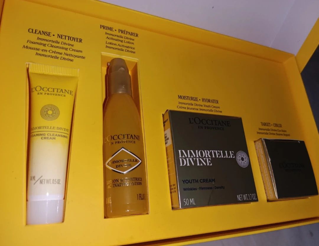 L'Occitane Immortelle Divine Skincare Set - photo 2