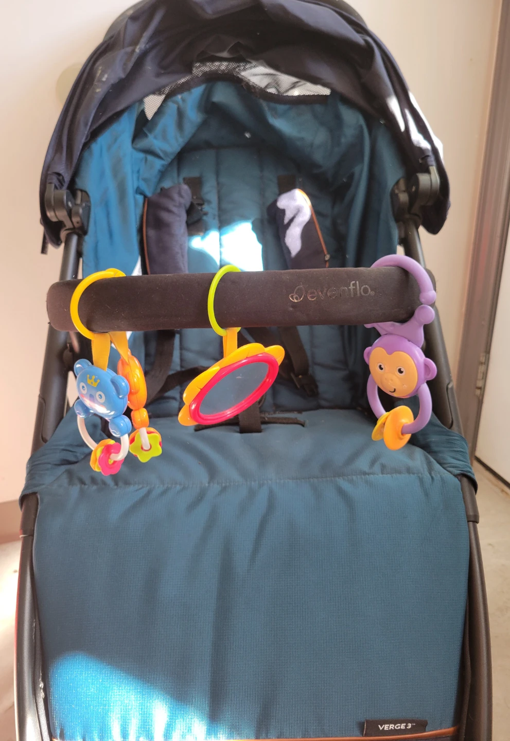 Evenflo Gold Verge3 Stroller Bundle - Turquoise - photo 5