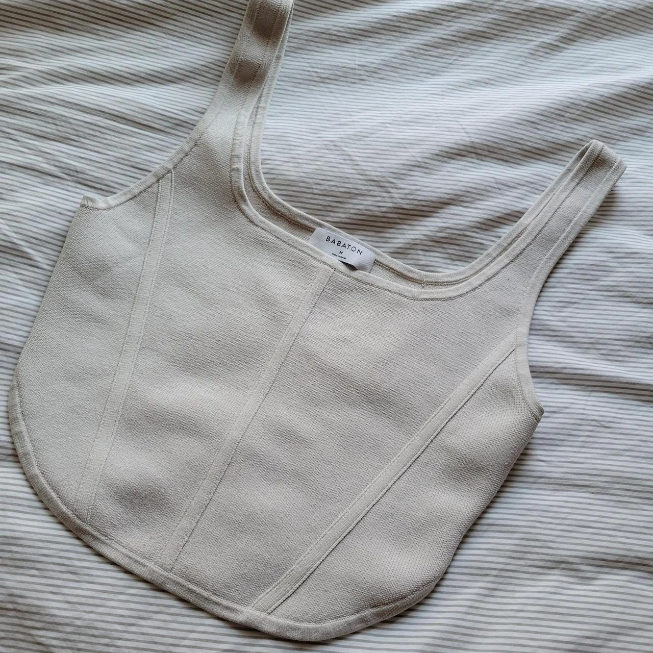 Aritzia bustier tank
