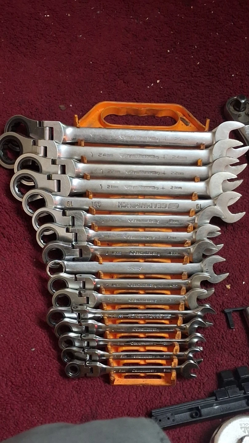 GearWrench Flex Head Combination Wrench Set