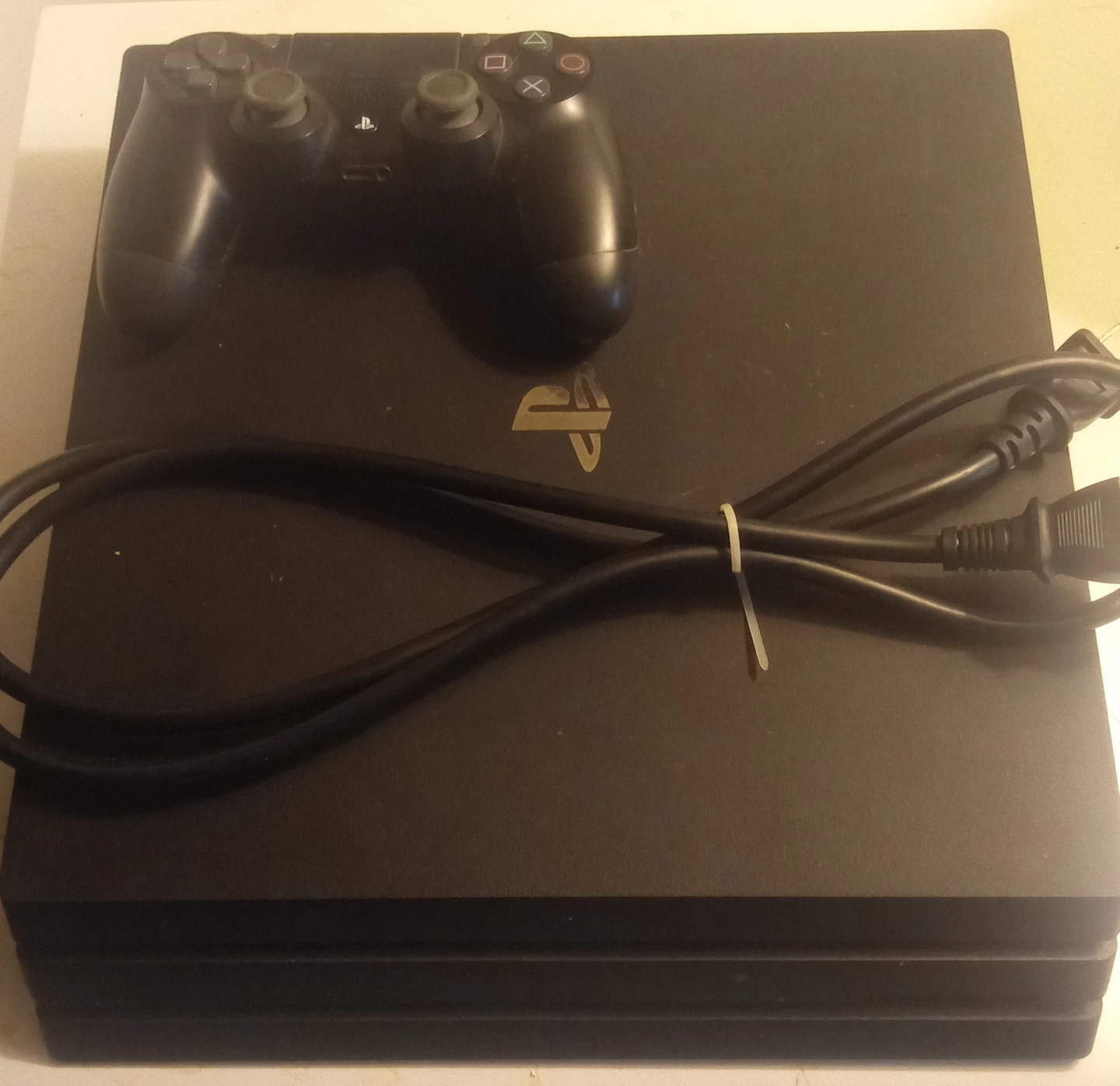 Sony PlayStation 4 Pro Black Console and Controller