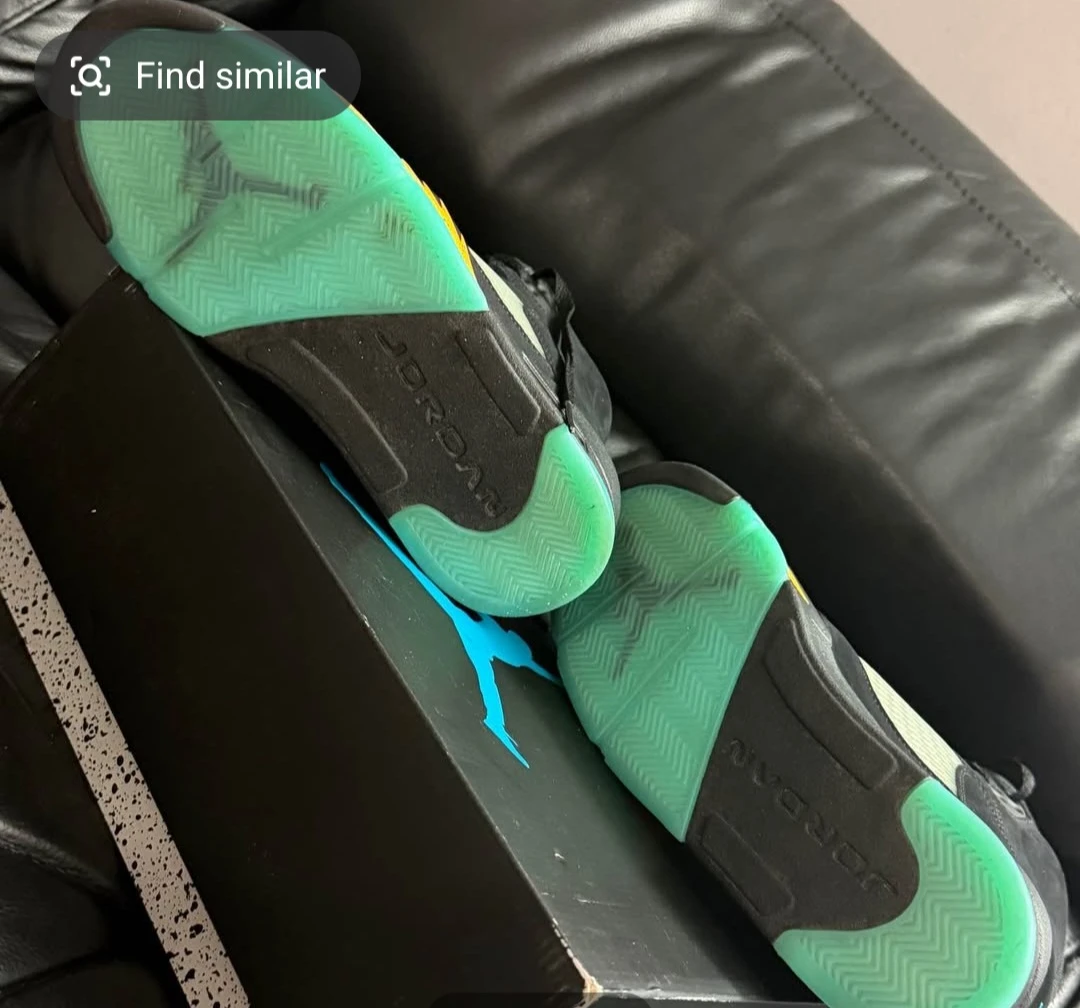 r Jordan 5 Retro Aqua - photo 4