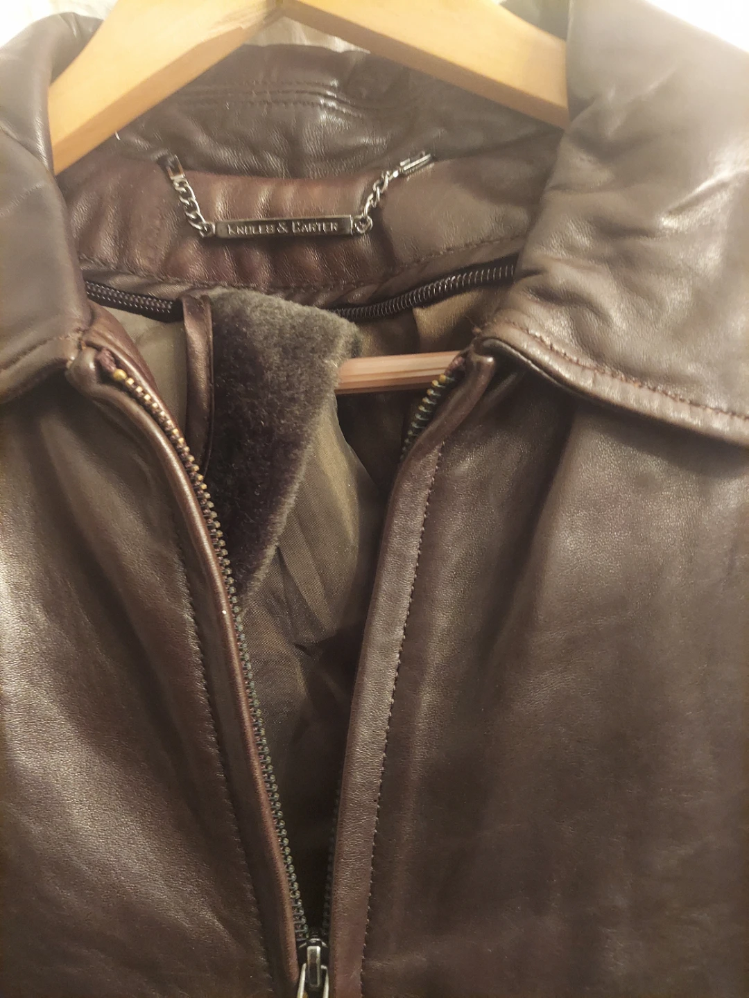 Knoles & Carter Italian Lambskin Leather Jacket - photo 3