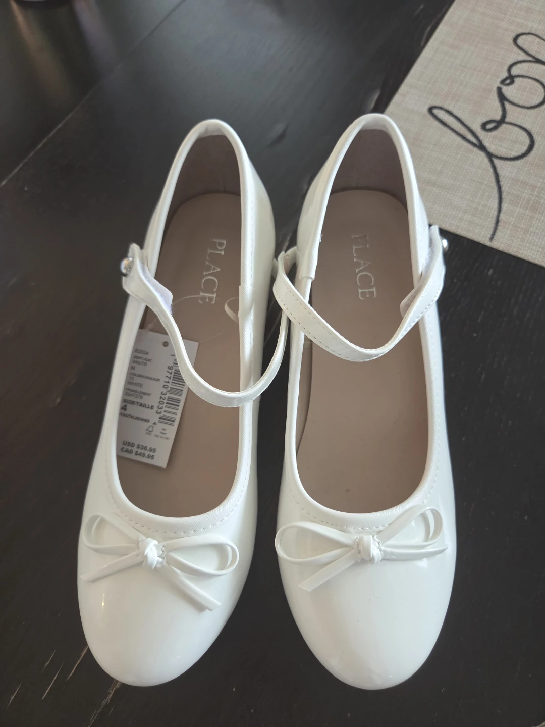 White Dress Shoes Size 4