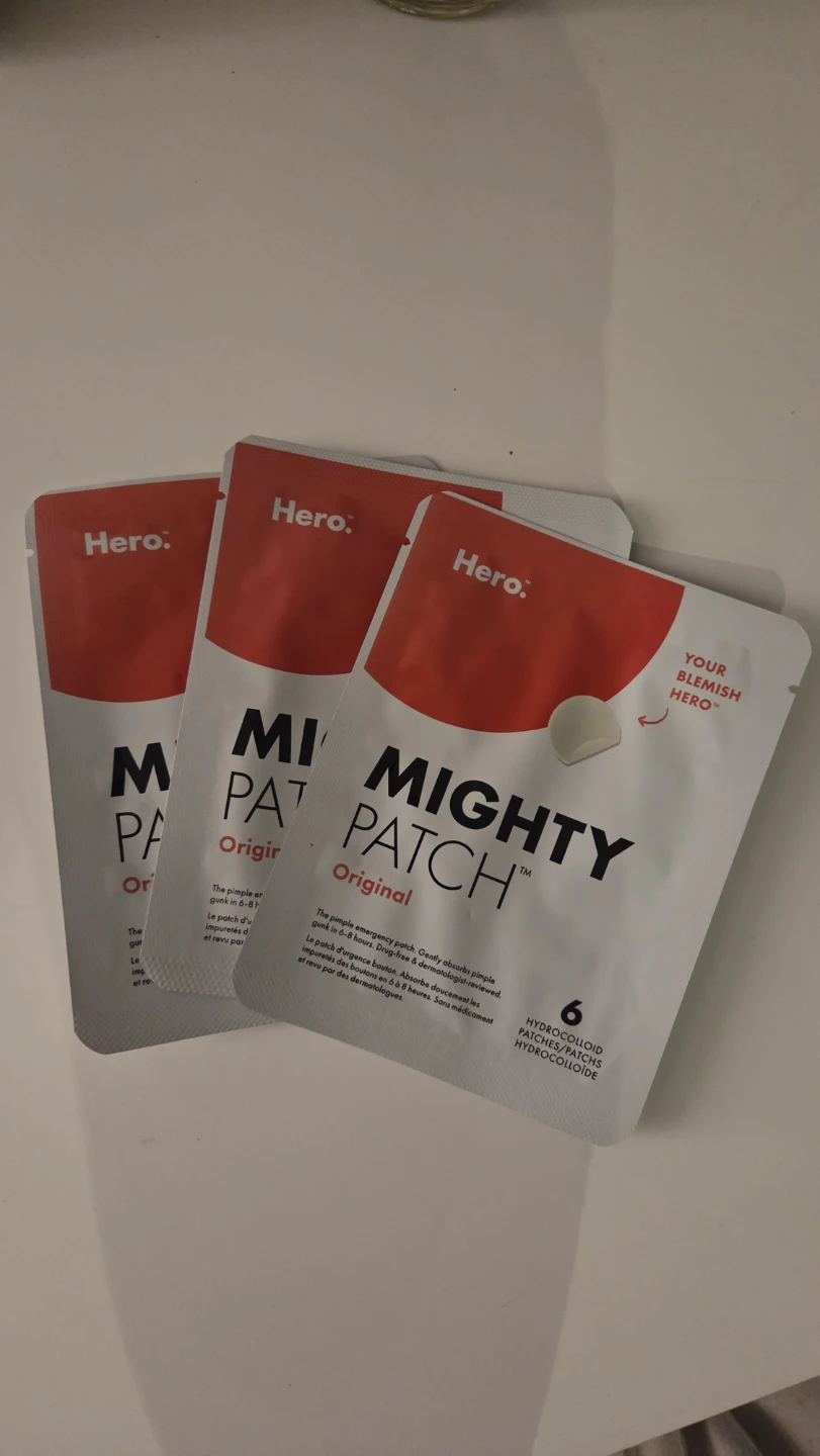3 Packs of Hero Mighty Patch Original