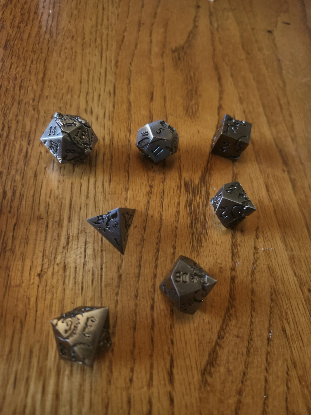 Metal Dragon Dice Set - photo 2