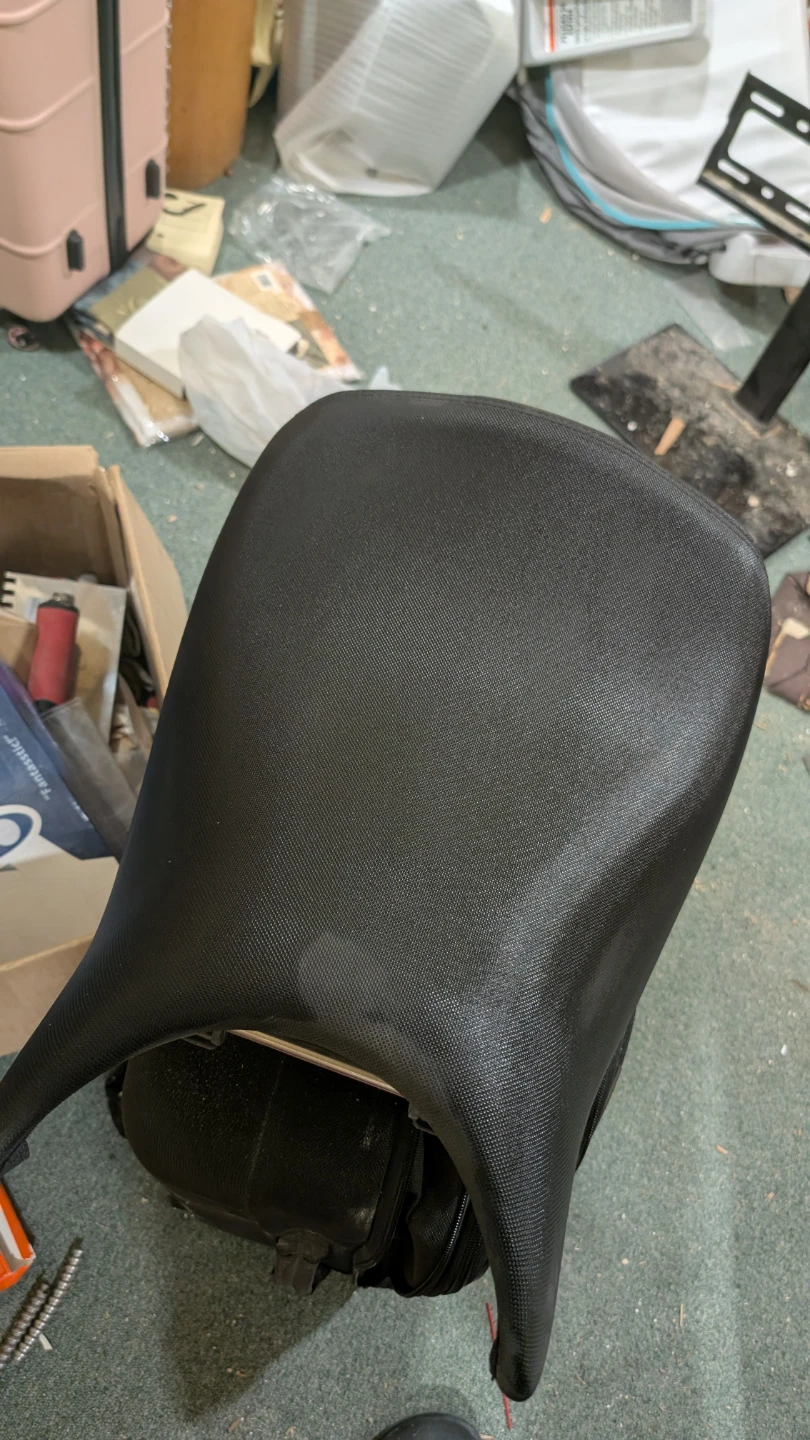 OEM heated seat for a 2018 Triumph Tiger 1200