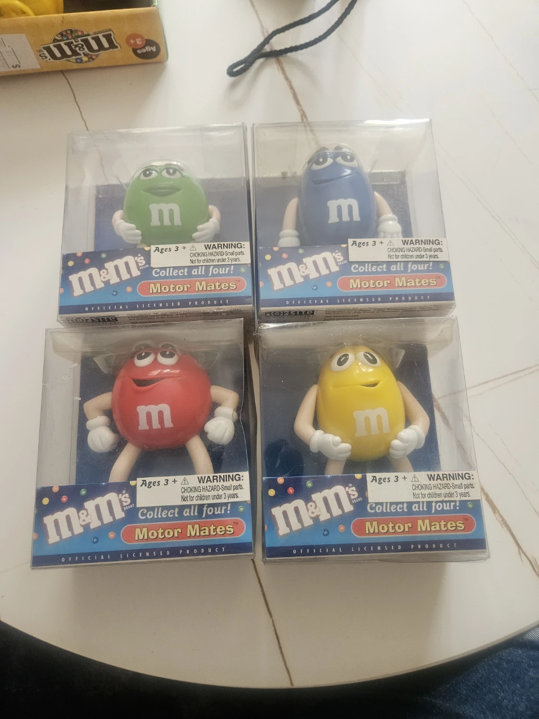 M&M's Motor Mates Set of 4