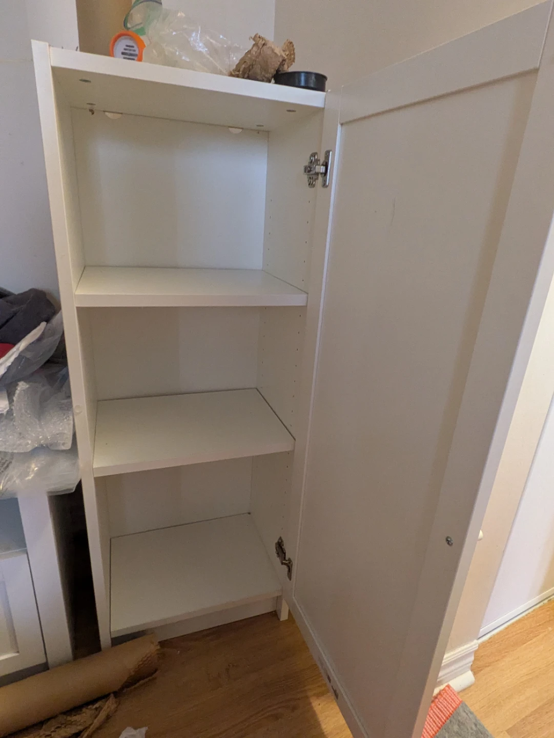 2 Cabinets & White Night Table - photo 5