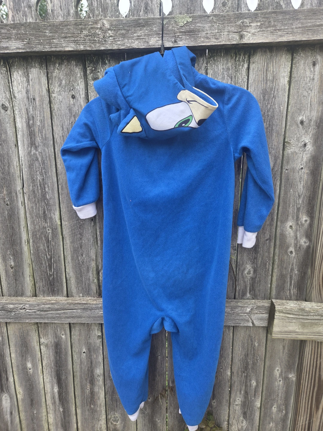 Sonic the Hedgehog One-Piece Pajama, Size XS (4/5) - photo 3