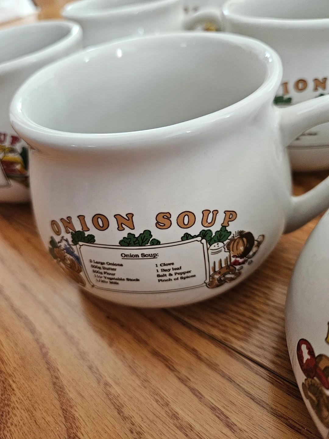 Set of 8 Soup Mugs with Recipes - photo 3