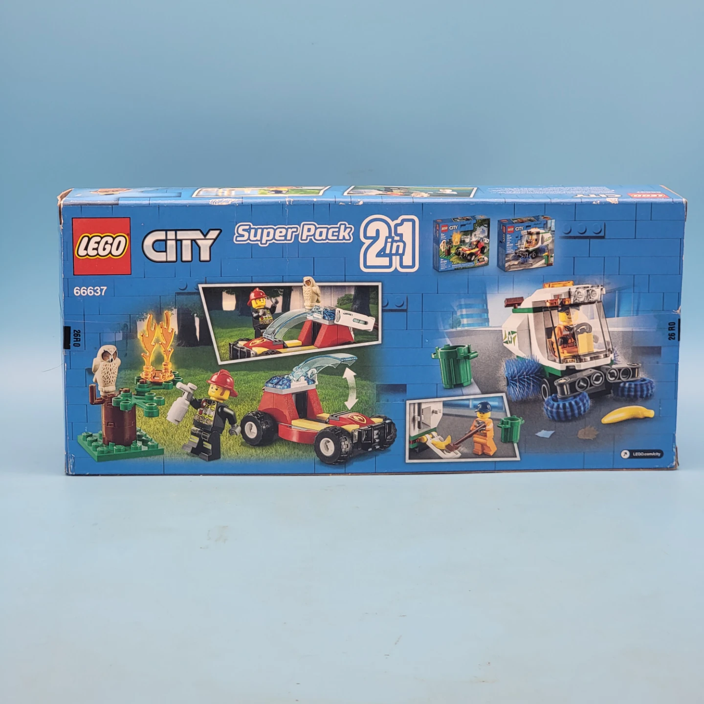 🥳BNIB🤩 Lego 66637 2-in-1 FOREST FIRE and STREET SWEEPER