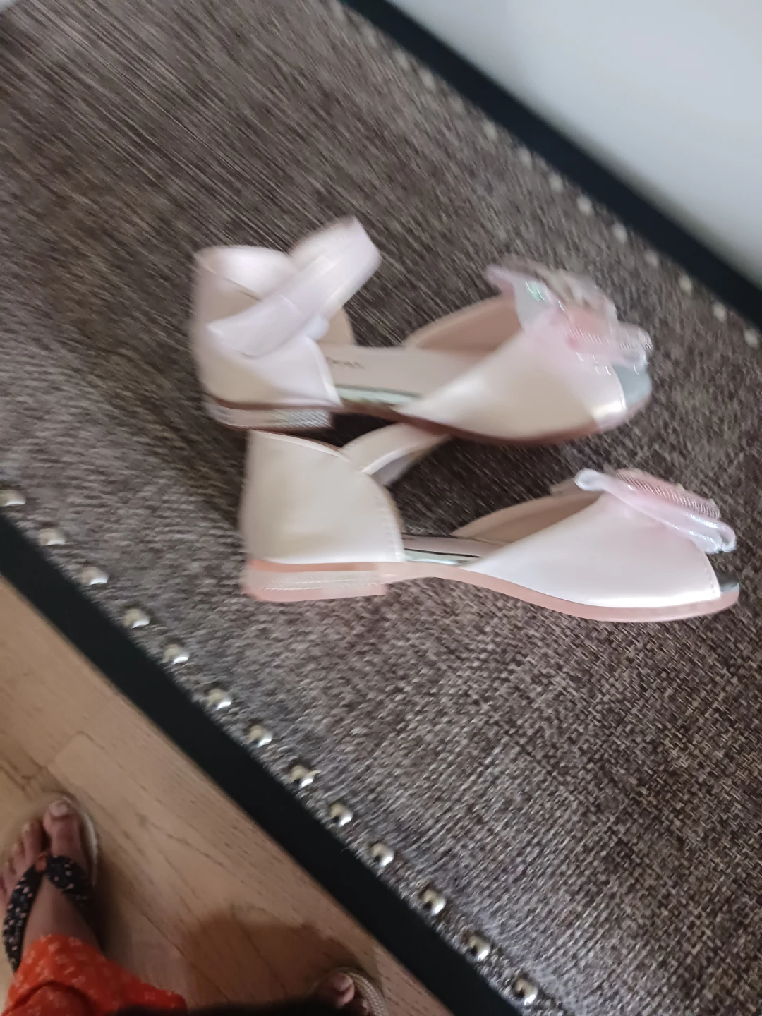 Girls Pink Dress Sandals - photo 3