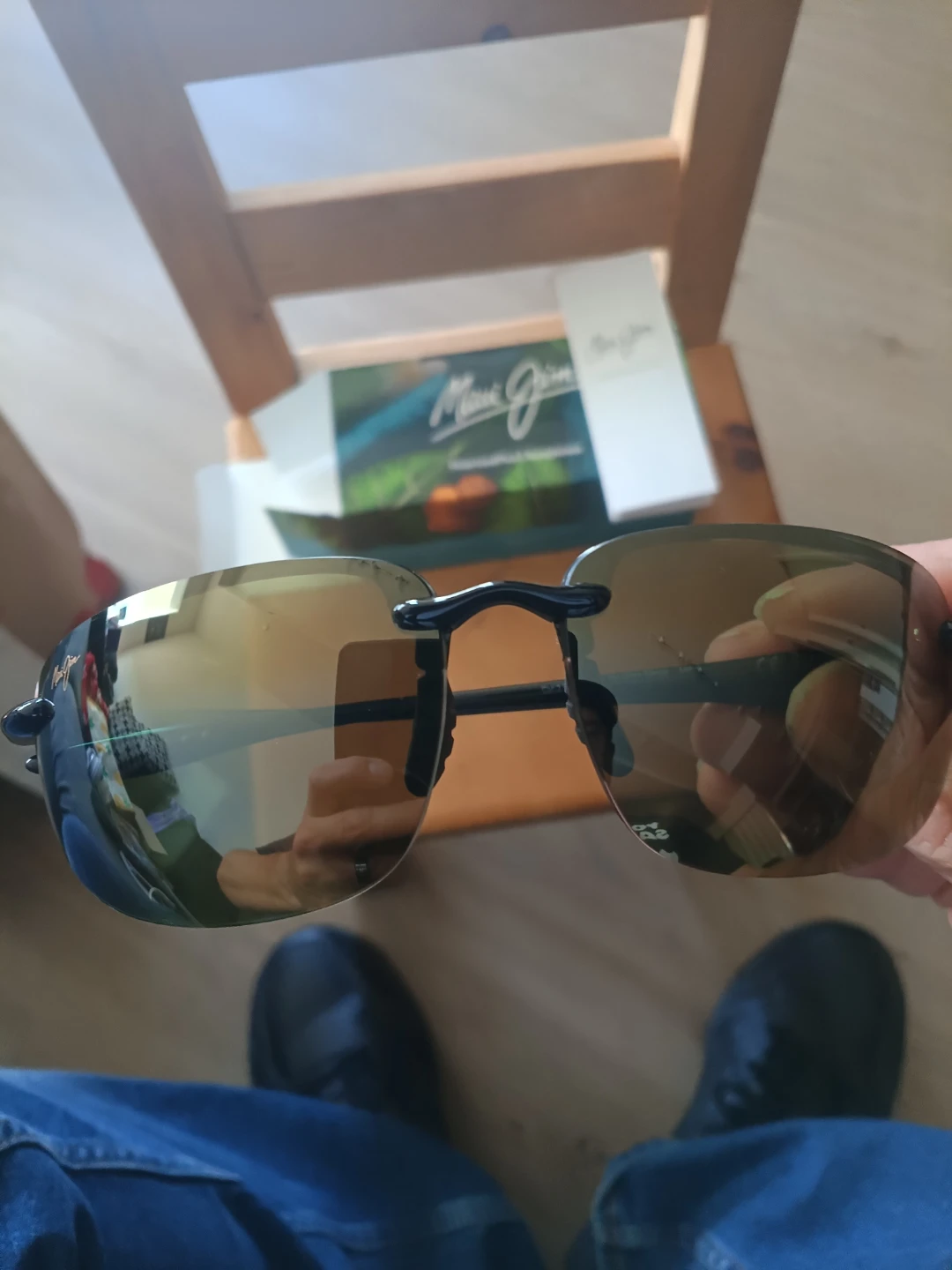 New Maui Jim Hokipia Green HT Lens