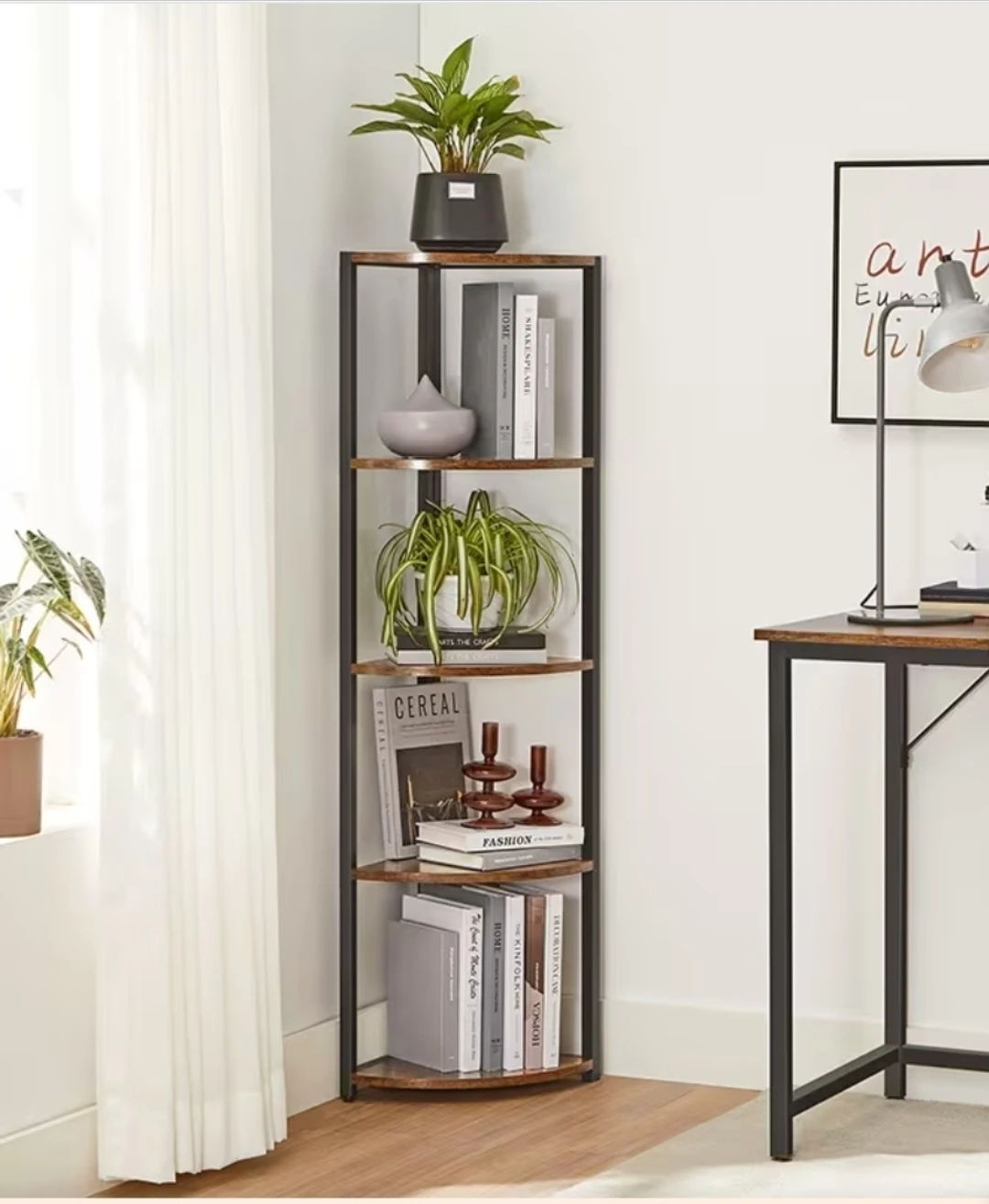 5-Tier Corner Shelf Rack *new - photo 4