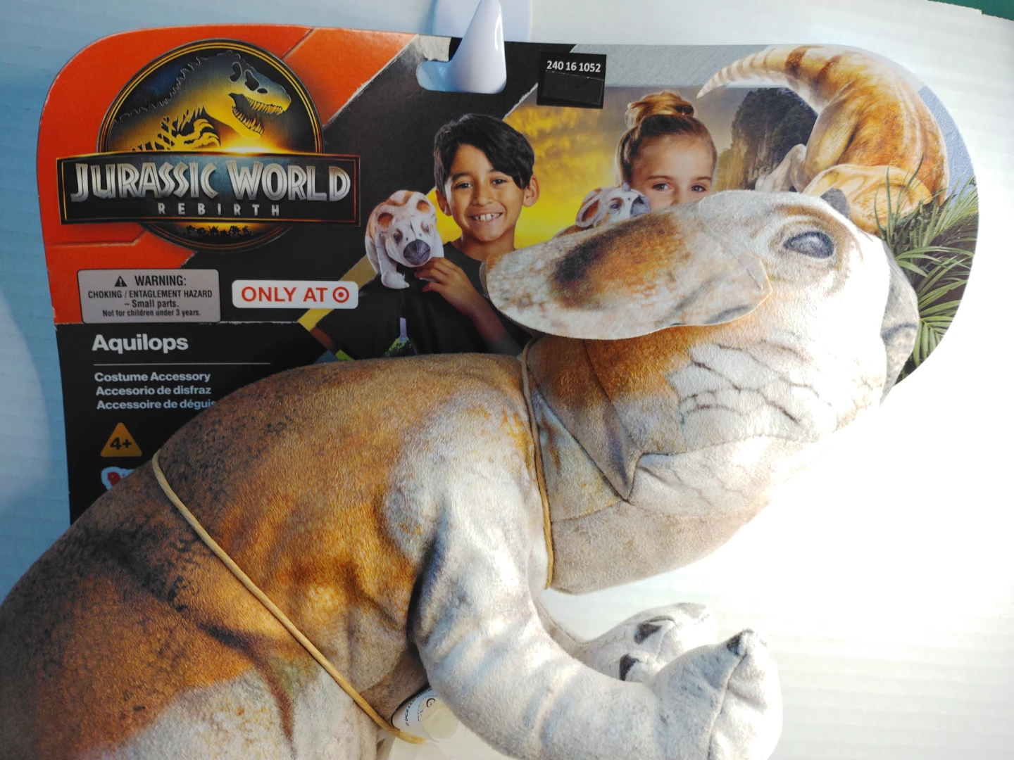 Jurassic World Rebirth Aquilops Costume Accessory - photo 3