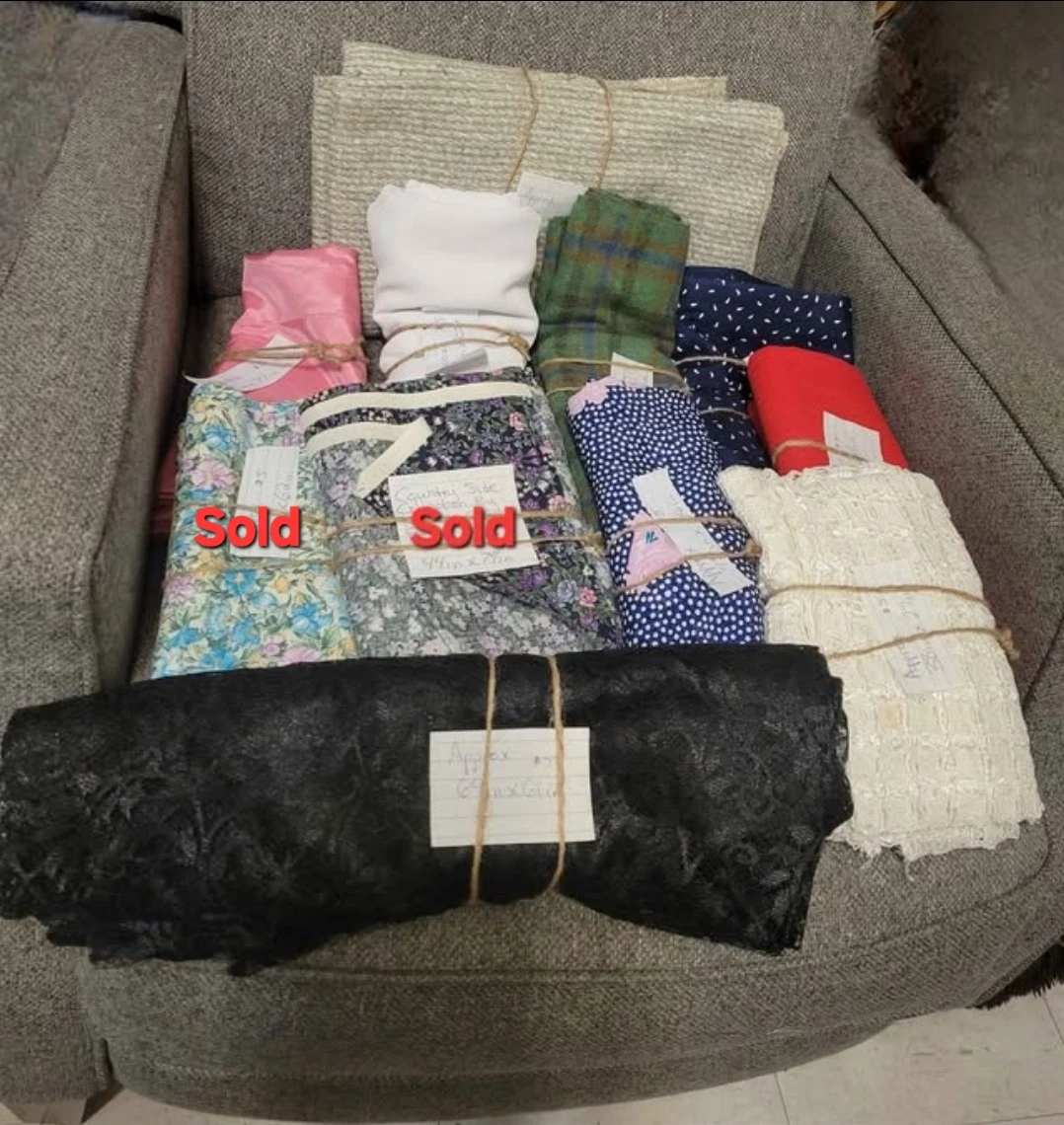 Fabric ($5 each)