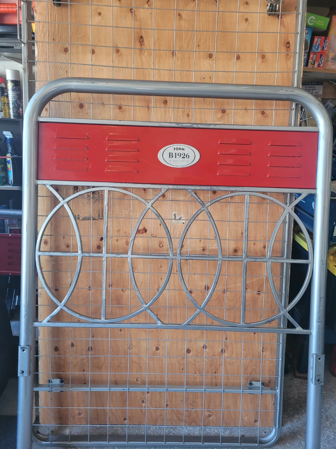 Form B1926 Bed Frame with Mattress